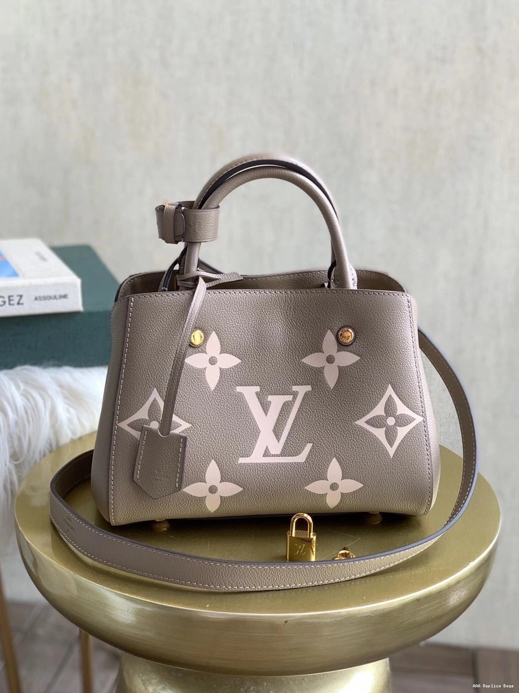 Aaa replica bags MONTAIGNE LOUIS BB VUITTON 0725